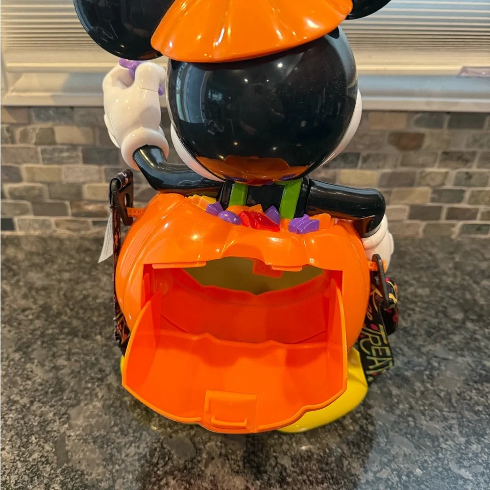 Disney Halloween Mickey Mouse light up Popcorn/ trick-or-treat container